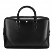 Кожаная мужская сумка для документов Montblanc Meisterstück Black